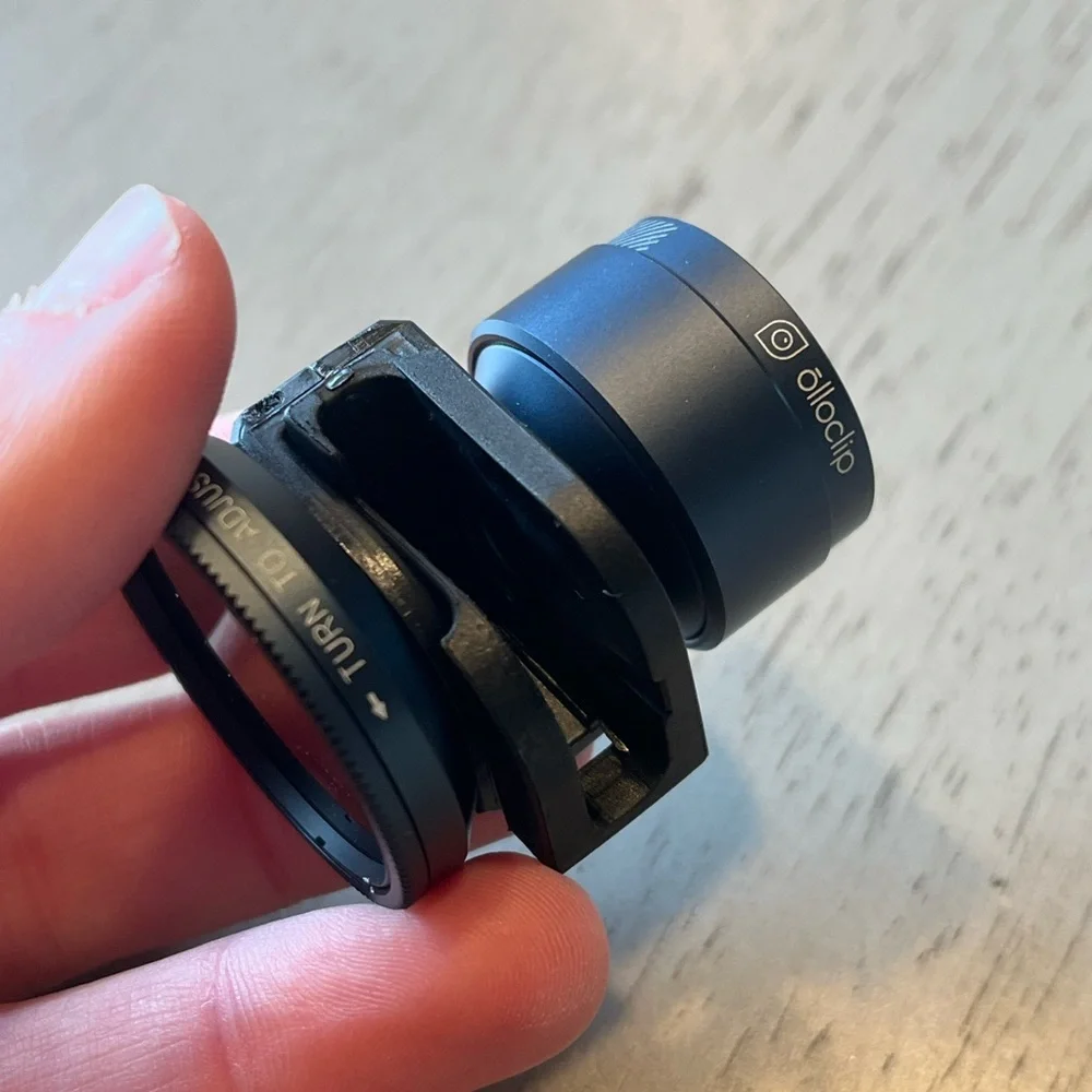 Ollo clip camera lens 25mm
